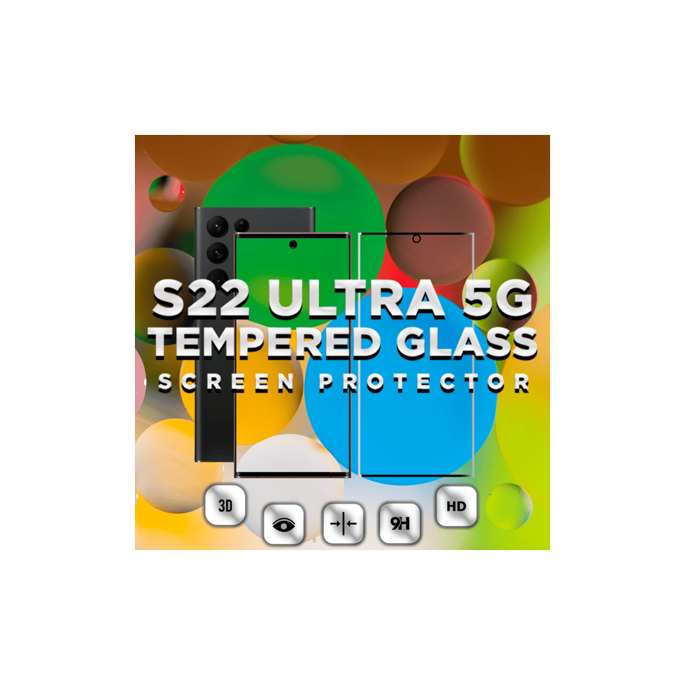 Samsung S22 Ultra 5G Tempered Glass 9H 3D 940684246601