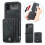 Θήκη κινητού με θήκη κάρτας - συμβατή με Samsung Galaxy Z Flip3Black 8