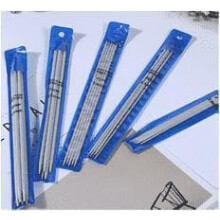 Stainless Steel Double-Pointed Knitting Needles Set 7 Sizes