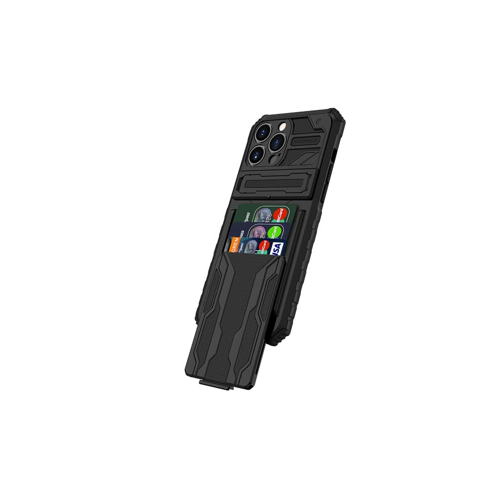 Iphone 14 Pro Max Shockproof Case With Hidden Card Holder 940684258390