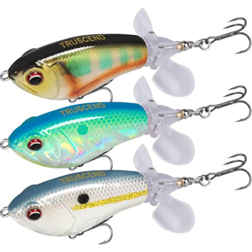 Pencil Plopper Lure with BKK Hook, Floating Minnow with