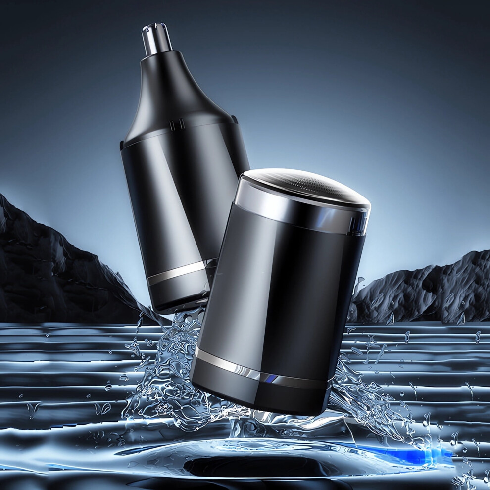 Ruhiku GW Mini Portable Electric Razor for Men, USB