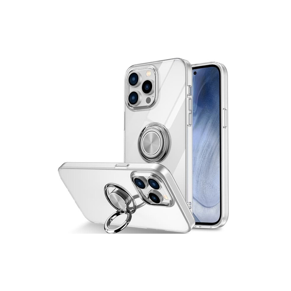 Iphone 14 Pro Max Transparent Case With Ring Holder 940684257904