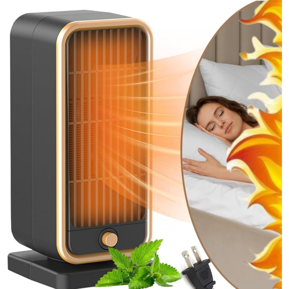 Electric Space Heater With Overheat And Tip-Over Protection 946140387857