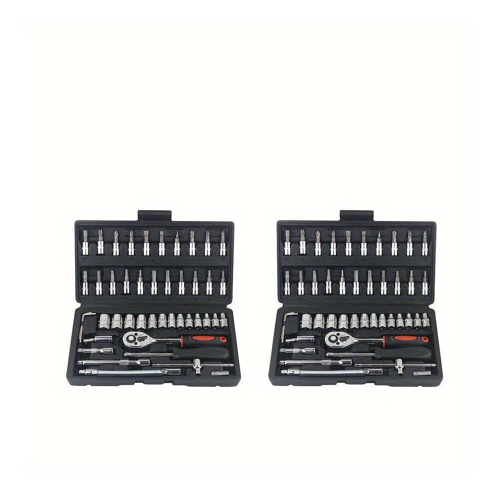 Socket Wrench Set Metric 46-Piece 2-Set 946140381411