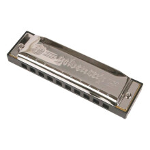 Metal Harmonica Silver Finish