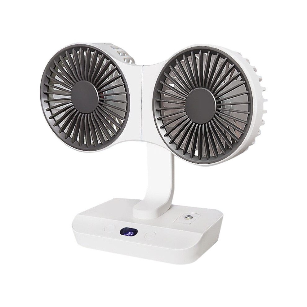 Desktop Fan Dual-Head Silent Usb Charging 946140401997