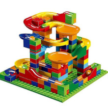 Marble Run Building Blocks with Base 168 Pieces
