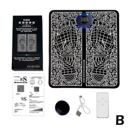EMS Foot Massage Pad with Remote Control