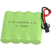 NiCd battery pack 4.8 V 2400 mAh for RC toys