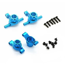 Metal Rear Vertical Arm Steering Gear Set for TT02 RC Car