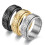 Elegante anillo con diseño de plata9 3
