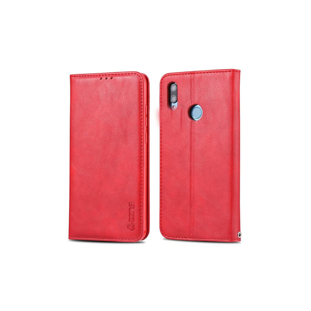 Huawei P Smart 2019 Wallet Case Red 940684258475