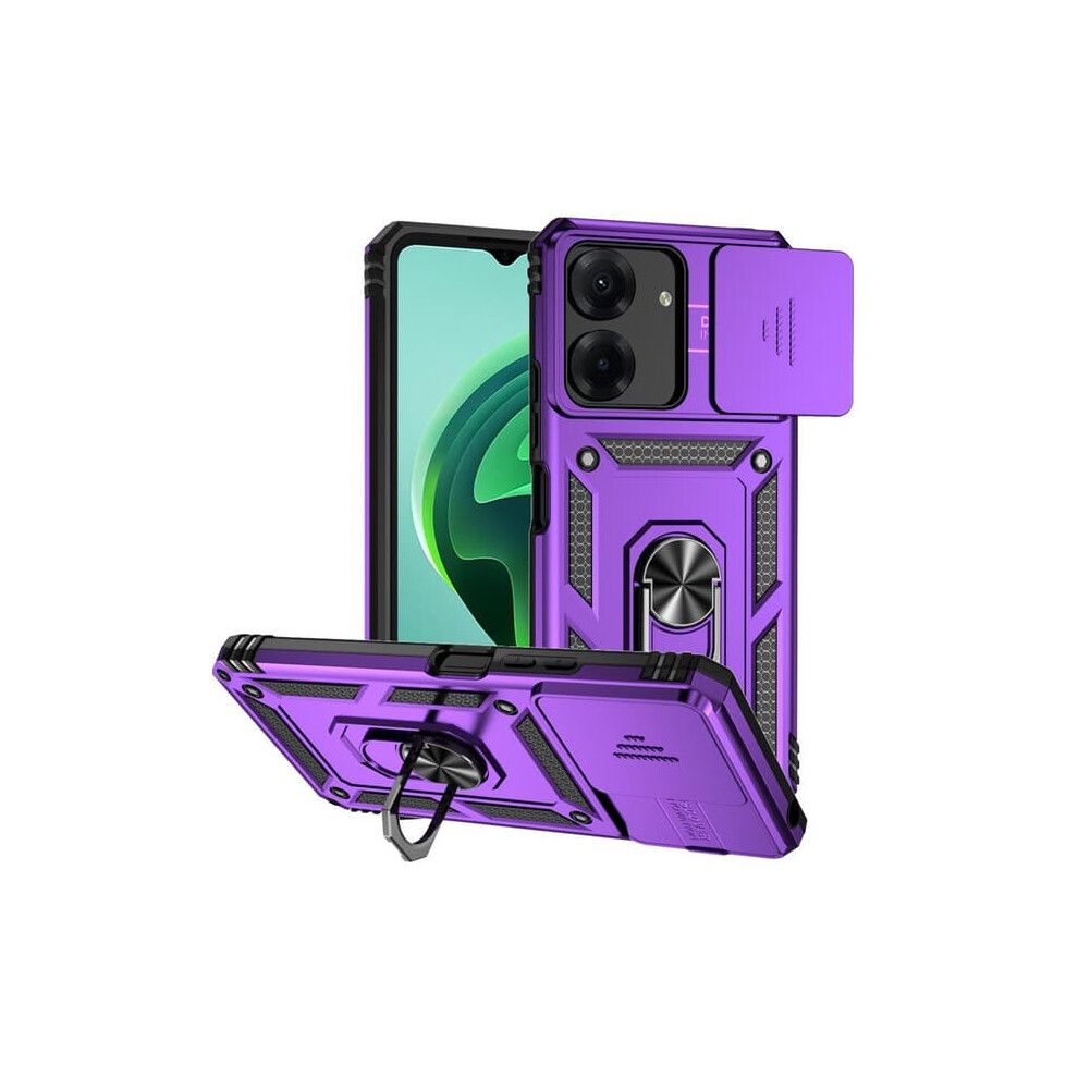 Skalo Armor Case For Xiaomi Redmi 13C 4G With Metal Ring 940684267804