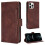 iPhone 13 Mini wallet case brown 1
