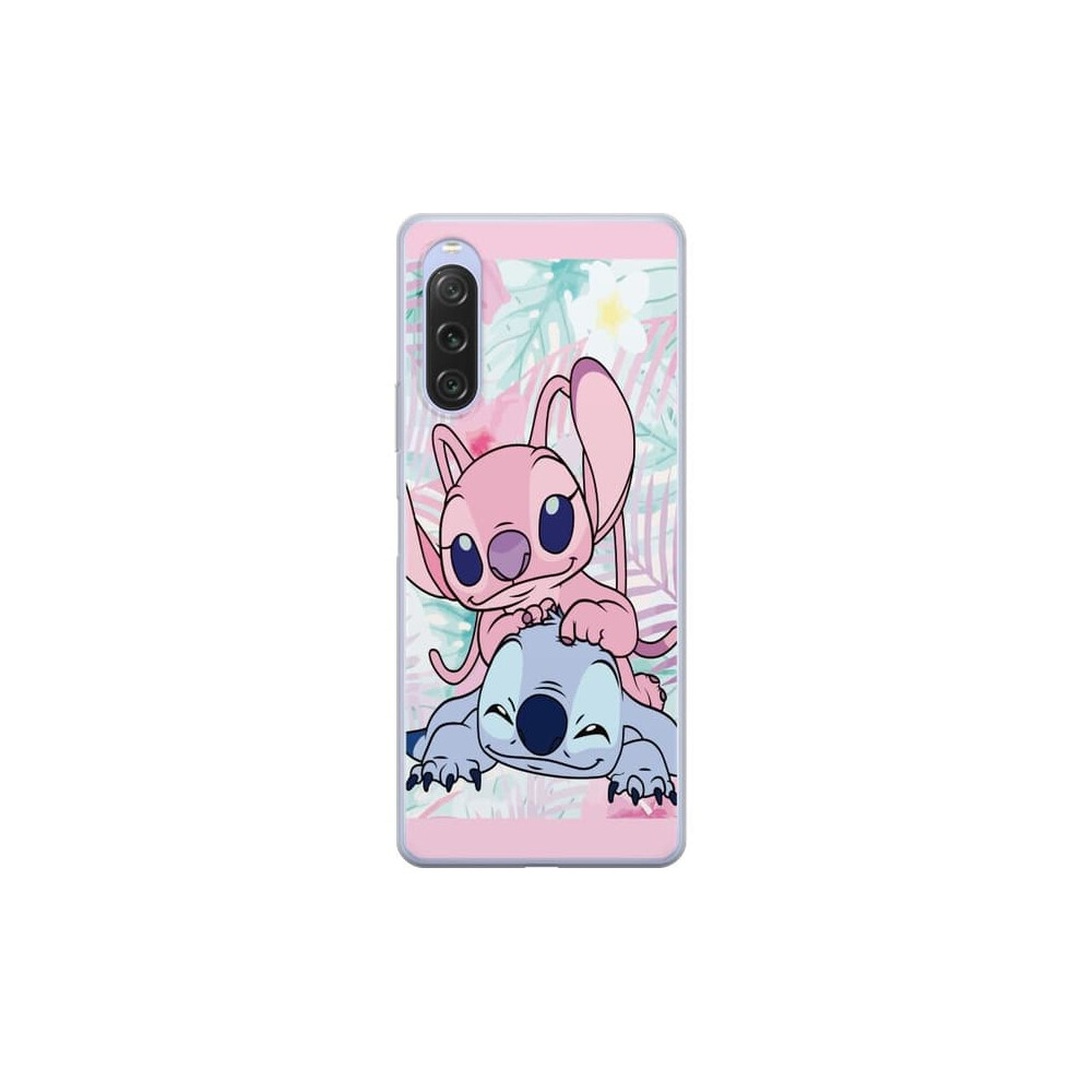 Sony Xperia 10 V Transparent Case With Stitch Design 940684258895