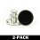 Sew-Free Trouser Buttons Black Adjustable Multipack 7