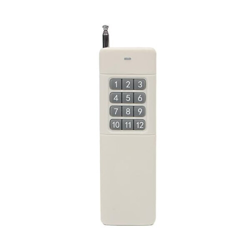 RF Remote Control Transmitter 433 MHz 3000m Range 12-Channel
