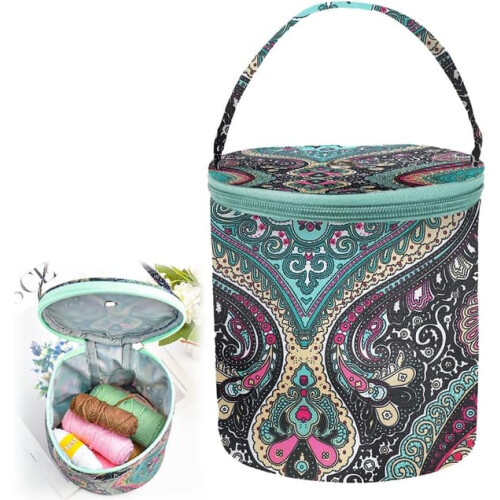 Yarn Storage Bag Crochet Portable Storage Bag 1 Pack