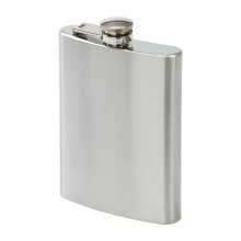 Pocket Flask Silver 24 cl