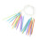 Plastic Circular Knitting Needles 80 cm 12 pcs 1