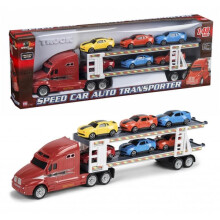 Toy Cars Auto Transport Truck with Trailer