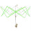 Yarn winder metal plastic green one size 1