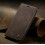 Leather case for iPhone 13 Pro Max dark brown 1