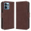 Motorola Edge 40 Pro 5G wallet case brown 6-compartment 1