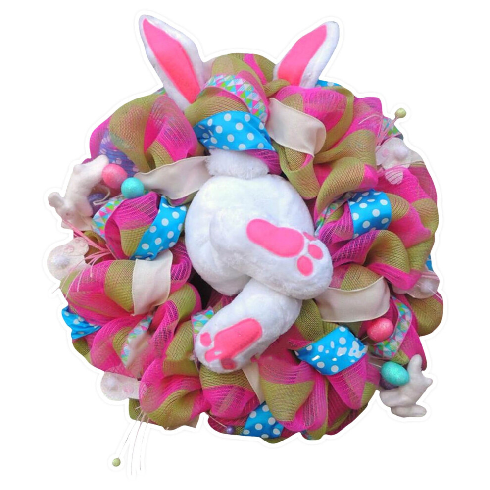 Easter Window Clings Bunny And Egg Static Decals 6 Pcs 959110345641