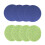 Round Mop Replacement Pads 6.5 Inch 8 Pack 1
