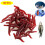 Red Worm Fishing Lures Artificial Bait 100PCS 1