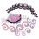 Acrylic spiral tapers tunnels for ear stretching 36 pcs 1