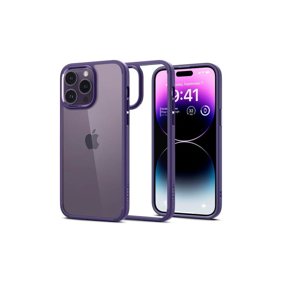 Spigen Iphone 14 Pro Max Case Ultra Hybrid Deep Purple 940684266654