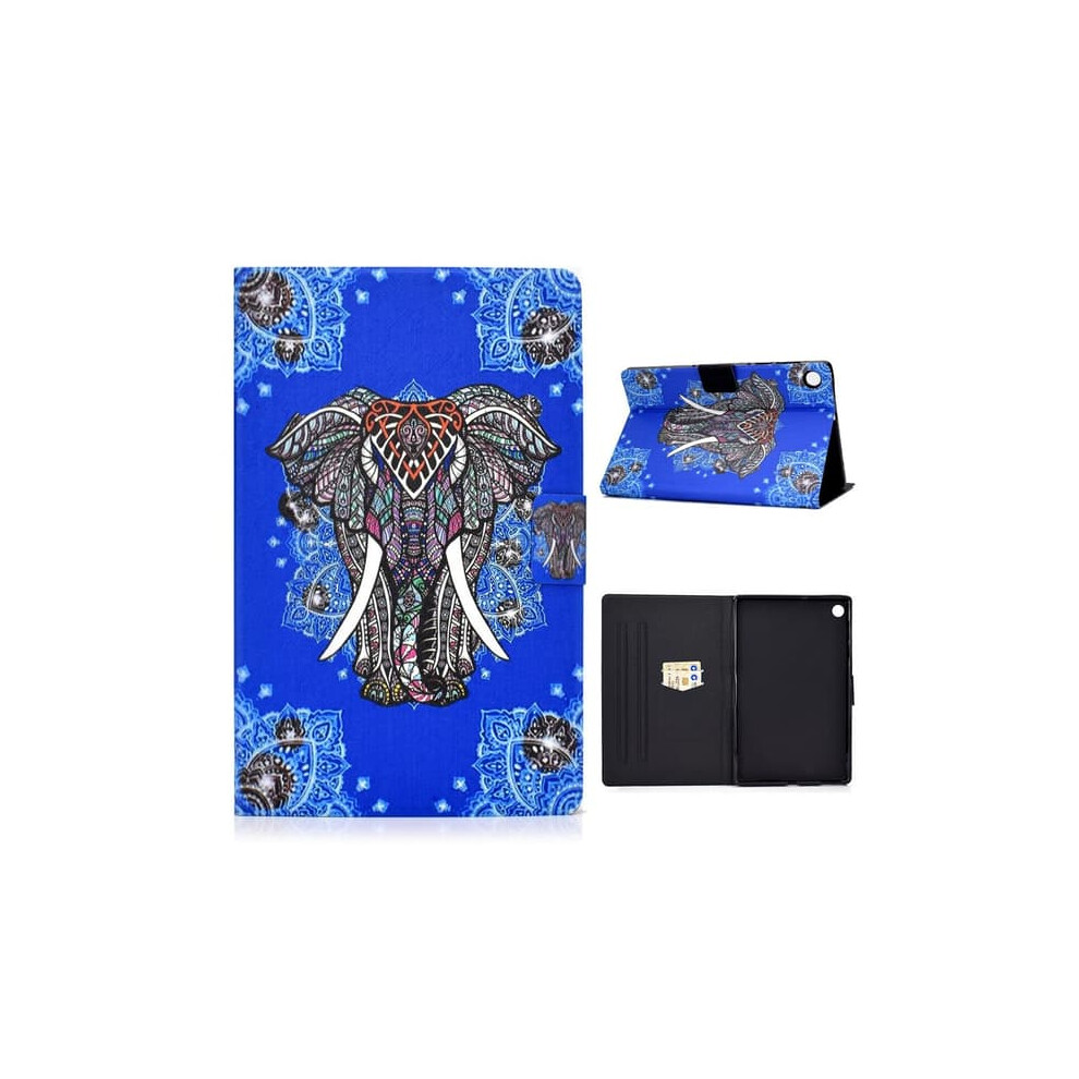 Lenovo Tab M10 Fhd Plus Leather Flip Case Elephant Pattern 940684263165