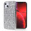 iPhone 13 glitter case silver gray 1