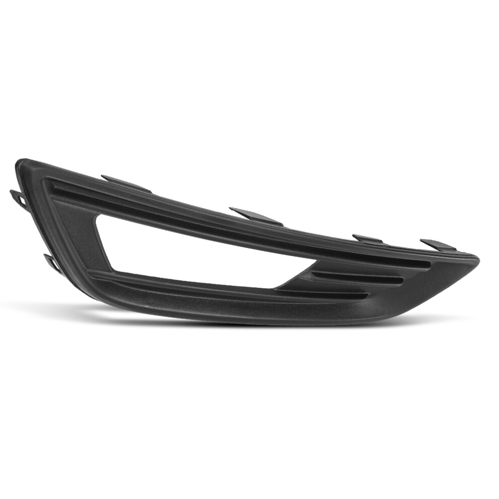 Fog Bezel Trim Cover For 2015Â2018 Ford Focus Black/Light 959110352861