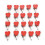 Small heart-shaped clothespins 25 mm 40 pcs 1