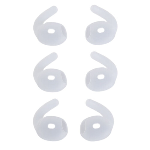 Γάντζοι αυτιών Καλύμματα σιλικόνης για AirPods 4, 3 ζευγάρια