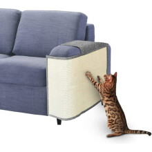 Cat Scratch Mat Protector for Sofa with Natural Sisal