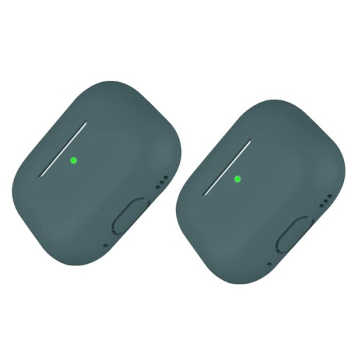 Green AirPods Pro 2 silicone case 2 pcs