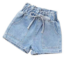 Pantaloni scurți din denim pentru copii, subțiri, versatili, de vară, 1 pereche