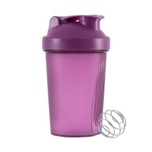Protein Shaker Bottle 400ml with Mixing Ball