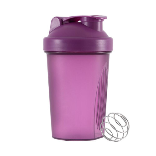 Protein Shaker Bottle 400ml with Mixing Ball