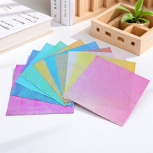 Papier pliant irisé FRCOLOR, couleurs assorties, 100 pièces