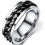Ehering aus Edelstahl, 8 mm, drehbarer Ring 1