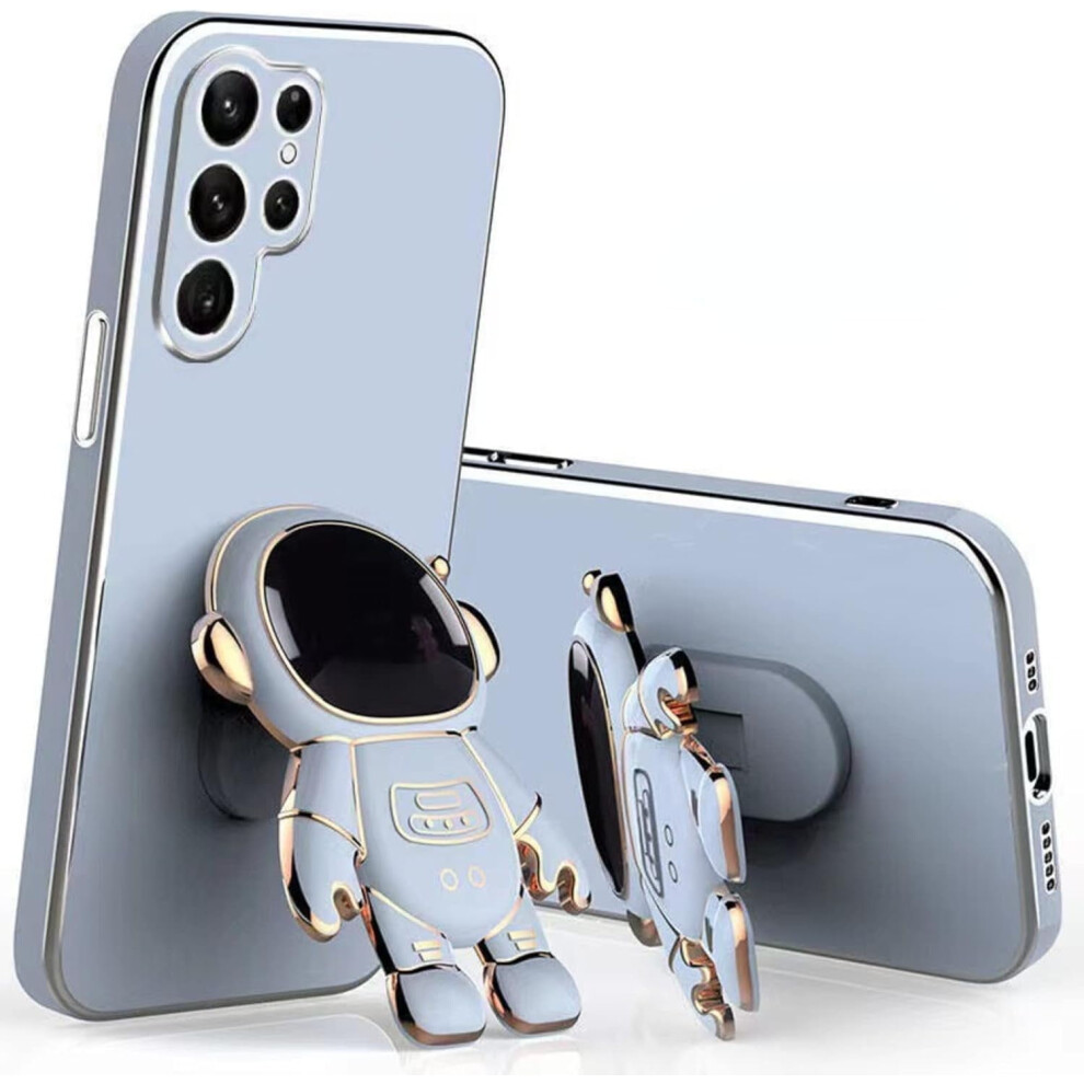 Cartoon Astronaut Phone Case With Stand For Samsung S23/S24 913466591374