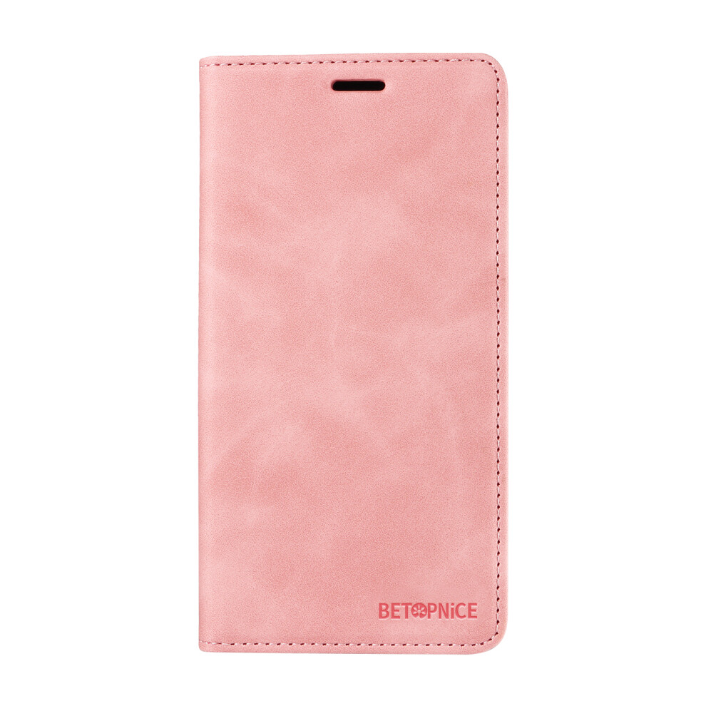 (Pink) Betopnice For Realme 15T 5G Case Magnetic Closure Rfid Blocking Wallet Stand Leather Phone Cover Pink 6914296602661