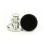 Sew-Free Trouser Buttons Black Adjustable 5-Pack 7
