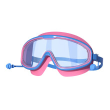 Schwimmbrille für Kinder, beschlagfrei, auslaufsicher, rahmenlos, Weitwinkel